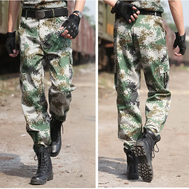 Тактические брюки карго для мужчин армейские камуфляжные бега|camouflage trousers|tactical
