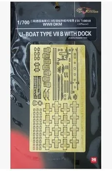 

German VII B submarines retrofit (with FH1101) 1/700 Assembly model Toys