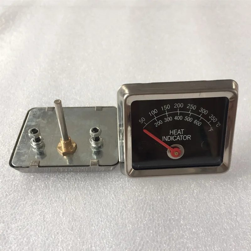 

Stainless Steel Barbecue Smoked Grill Accessories Thermometer Dial Temperature Measurement Cooking Food Household Kitchen Tools
