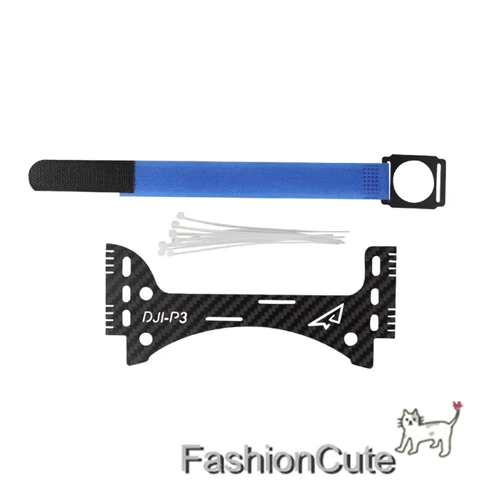 DJI Phantom 3 Landing Gear Crash Guard Gimbal And Camera Protector With Camera Fastener Strap For P3 All Version Stardard