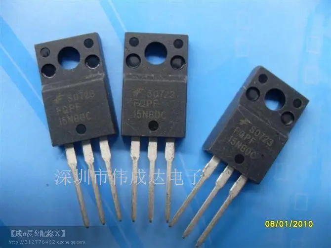 Ady~ic 5pcs/lot FQPF15N60C |