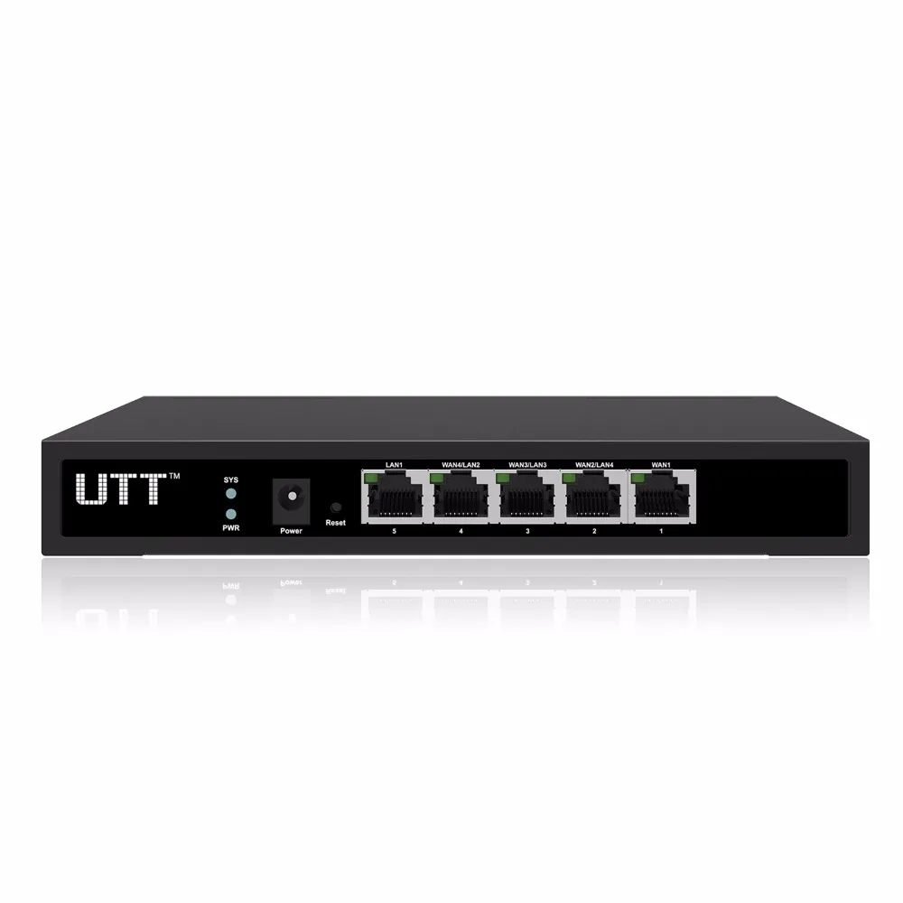 UTT ER518 VPN Маршрутизатор Корпоративного Класса Безопасности шлюза/Dual WAN Multi-WAN/Балансировки Нагрузки QoS PPPoE Сервера