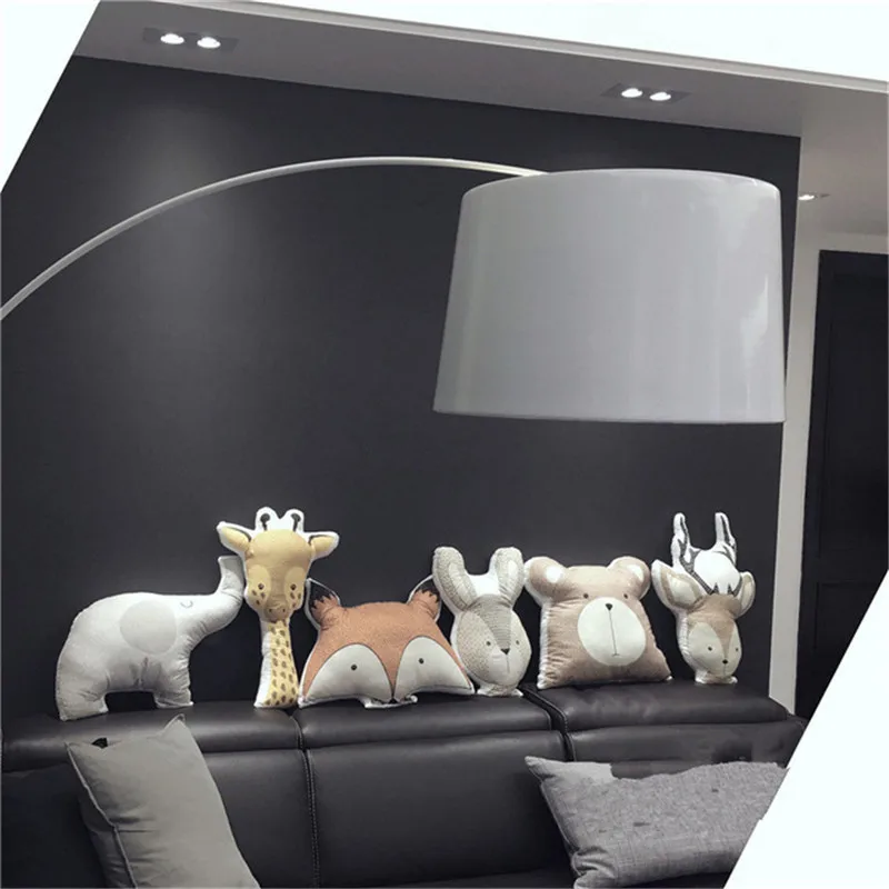 Кролик/олень/медведь/жирафик/в форме слона мультфильм животных Подушка детская подушка для сна Детская комната Декор