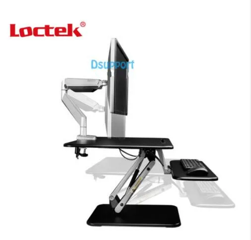 Loctek M3M Height Adjustable Sit Stand Desk Riser Foldable