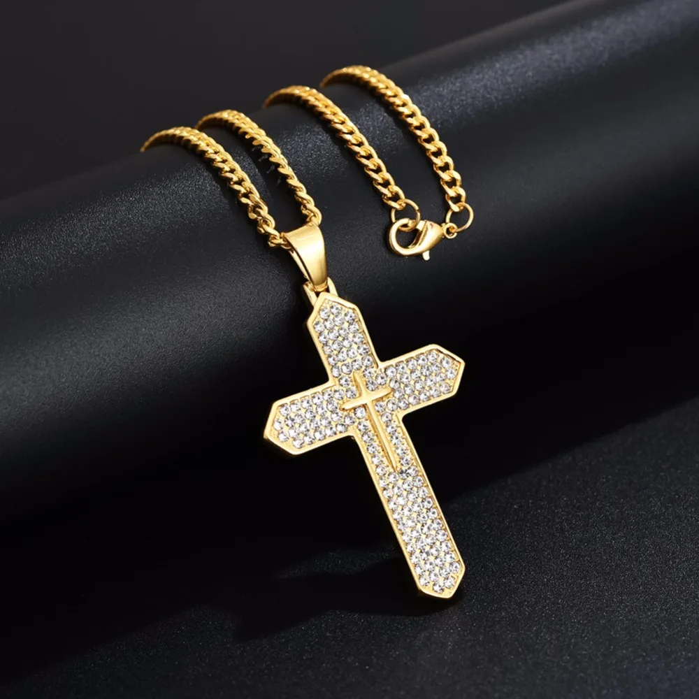 

Gold Stainless Steel Masonic Symbol Freemason Free-mason Stainless Steel Fashion Jewelry Men's 20-27" Curb CHAIN necklace