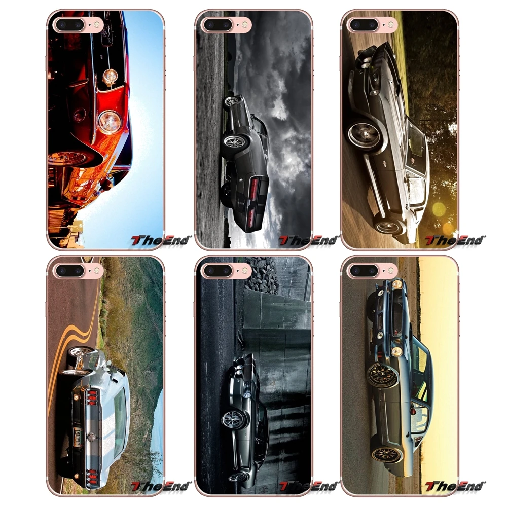 

For Xiaomi Mi6 Mi 6 A1 Max Mix 2 5X 6X Redmi Note 5 5A 4X 4A A4 4 3 Plus Pro Accessories Case Covers Ford Mustang 1966 Super Car