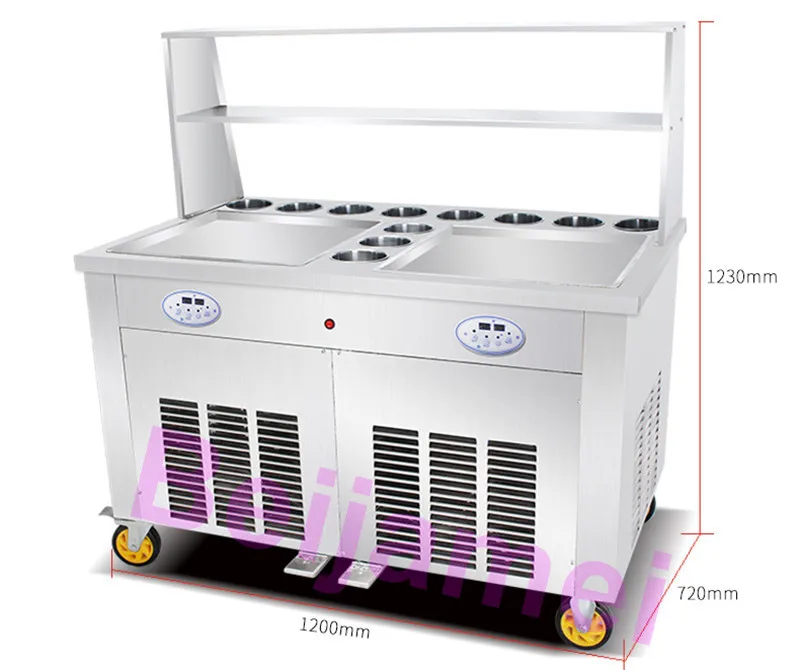 fried ice machine size
