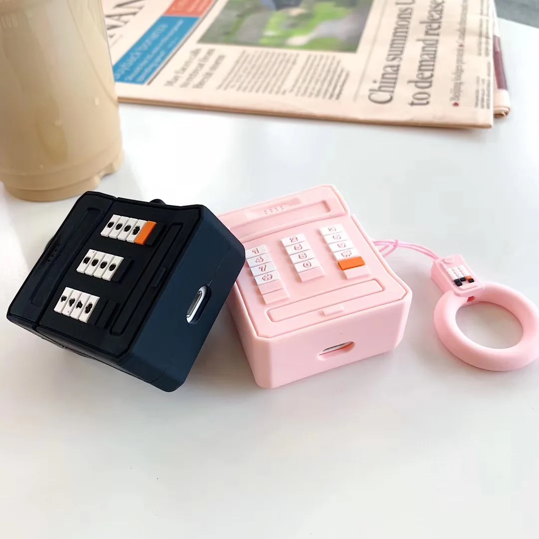 سماعة رأس لاسلكية حالة ل Airpods 2 حالة سيليكون لطيف المفاتيح حالات ل الهواء القرون غطاء للحماية الهاتف شاحن مربع حقيبة