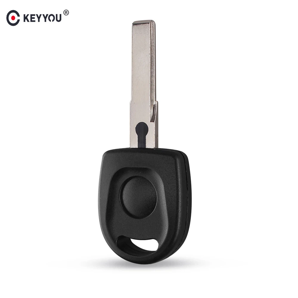 

KEYYOU 10pieces/lot new arrive Blank Shell For Volkswagen (VW) B5 Passat Transponder Key HU66