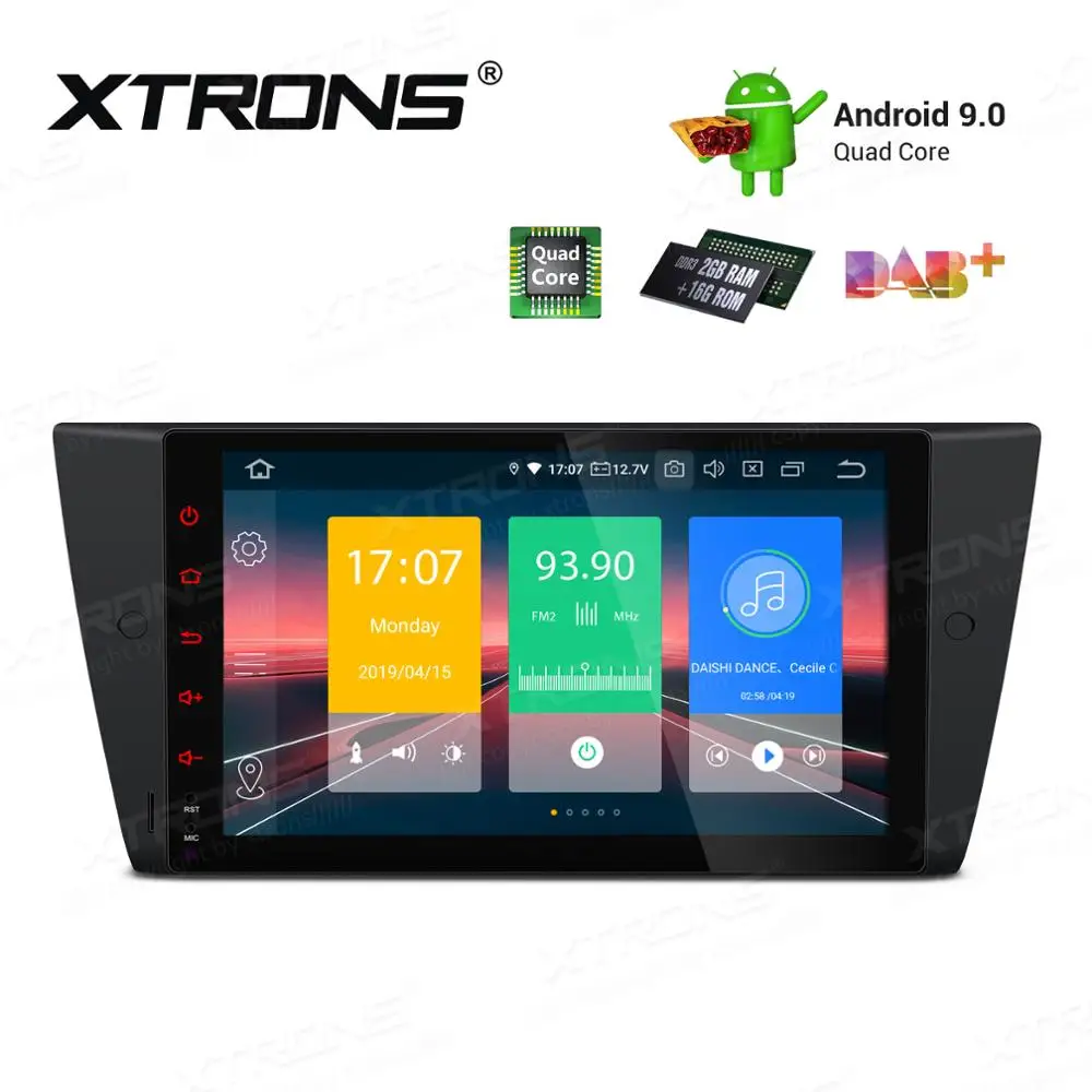 Автомобильный мультимедийный плеер XTRONS стерео проигрыватель под управлением