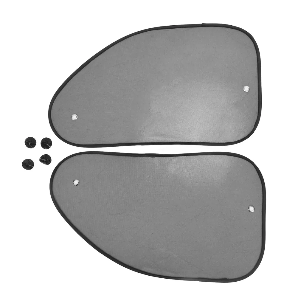 2 шт., автомобильная боковая сетка для окон, солнцезащитный козырек для лобового стекла, солнцезащитный козырек, Солнцезащитная УФ-пленка, автомобильные аксессуары