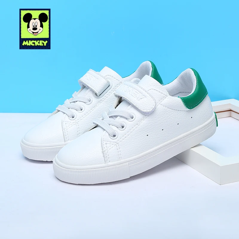 

Disney Kids Shoes Spring Toddler Sneakers Caterpillar Black white leather Cute Kids 2019 New Boys girls Fashion Trainers
