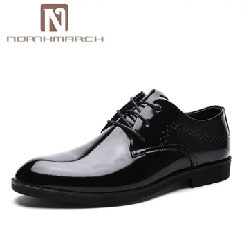 

NORTHMARCH Genuine Leather Men Shoes Italian Brand Formal Shoes Men Scarpe Uomo Eleganti Men Business Shoes Zapatos Hombre