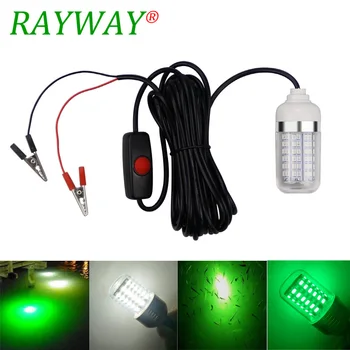 

IP67 LED Underwater Fishing Light Night Docks Fishing Tool 12V 2835 108pcs Lures Fish Finder Lamp For Attracts Fish Squid Prawns