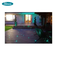 Maykit волоконно-оптический свет с чипом Cree 5 Вт мерцают белый светодиодный+ 60 шт. 1,0 мм оболочке конец светящиеся Fibre+ тусклый удаленного Управление