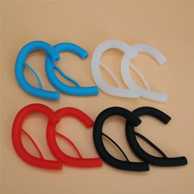 100Pcs/lot Silicone Ear Hook Clip Clamp Holder EarHook Ear Loop For