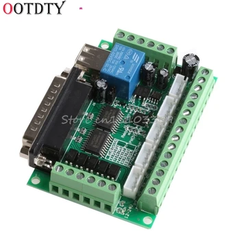 

OOTDTY 5 Axis CNC Breakout Board With Optical Coupler For Stepper Motor Driver MACH3 Usefull Motor Controller Drop Ship