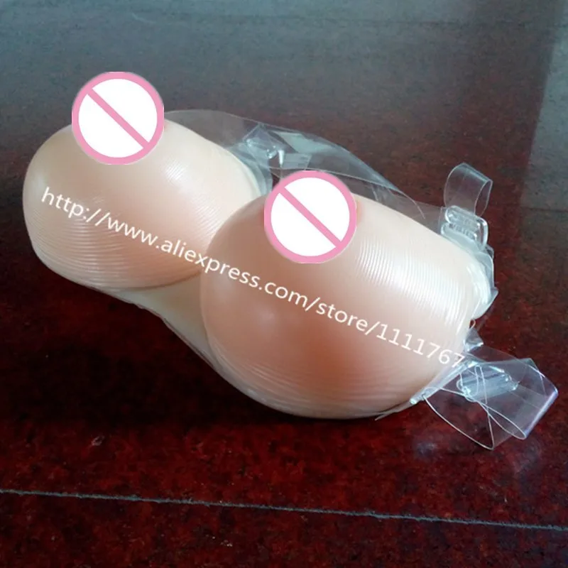 

42E cup 1800g Two specifications water Drop shape Silicone Mastectomy Breast Form Bra/Insert instant gel bra breast enhancer