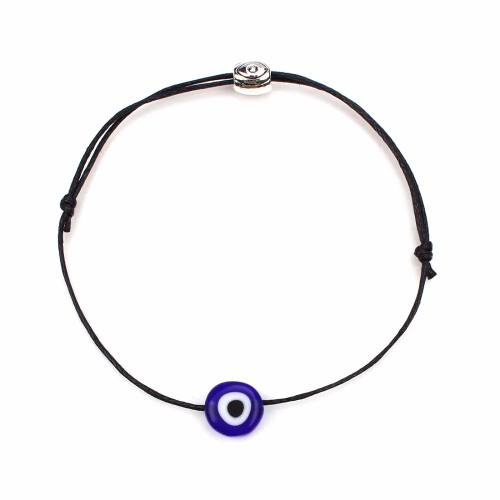 Браслеты Wish Card Lucky Evil Eye для женщин и мужчин красная веревка ручной работы