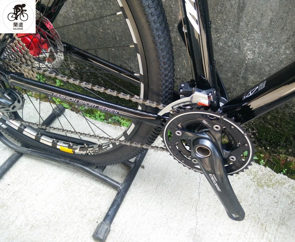 Top Kalosse  Hydraulic brakes  mountain bike   Air front fork  tyre dirt bike   29*19 inch    24/27/30speed  mountain bicycle 13