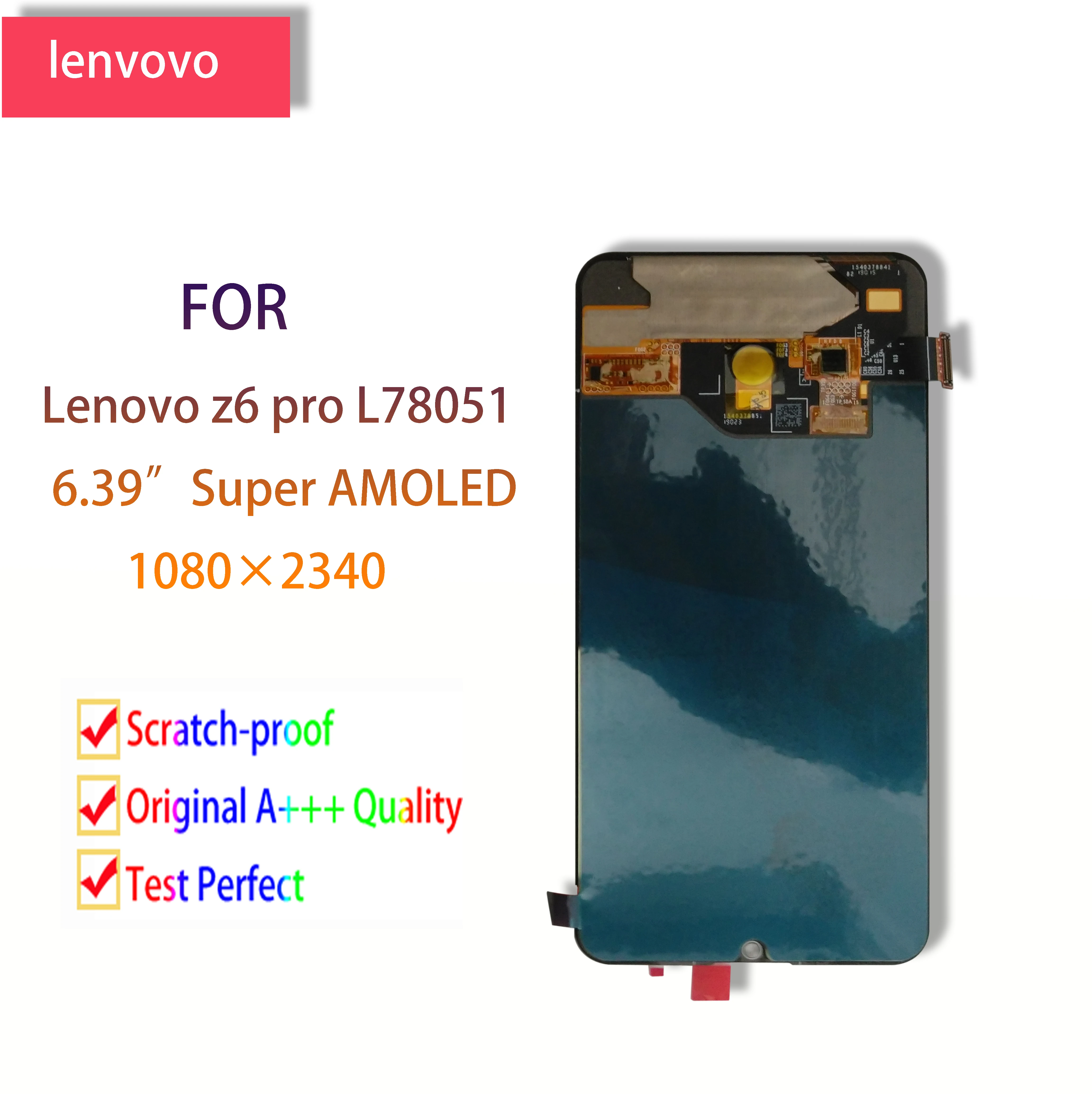 Инструменты для ремонта + ЖК-дисплей 6 39 дюйма Lenovo z6 pro L78051 в сборе цифровой
