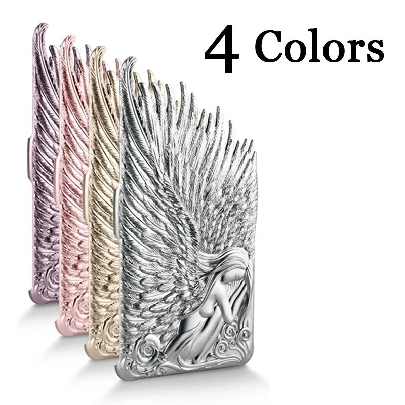 Case de Luxo para Iphone Asas de Anjo Tampa da Caixa de Volta Rígido de Proteção da Pele para a Apple Plus Iphone 4.7 10x 6 5.5 Inches3d 17 Cheap Caso de telefone & Covers