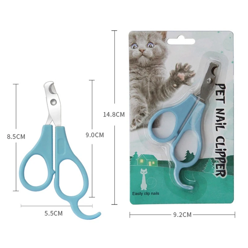 

Dog Pet Cats Stainless Steel Nail Care Scissors Dog Nail Trimmer Bird Toe Claw Cutting Clipper Product
