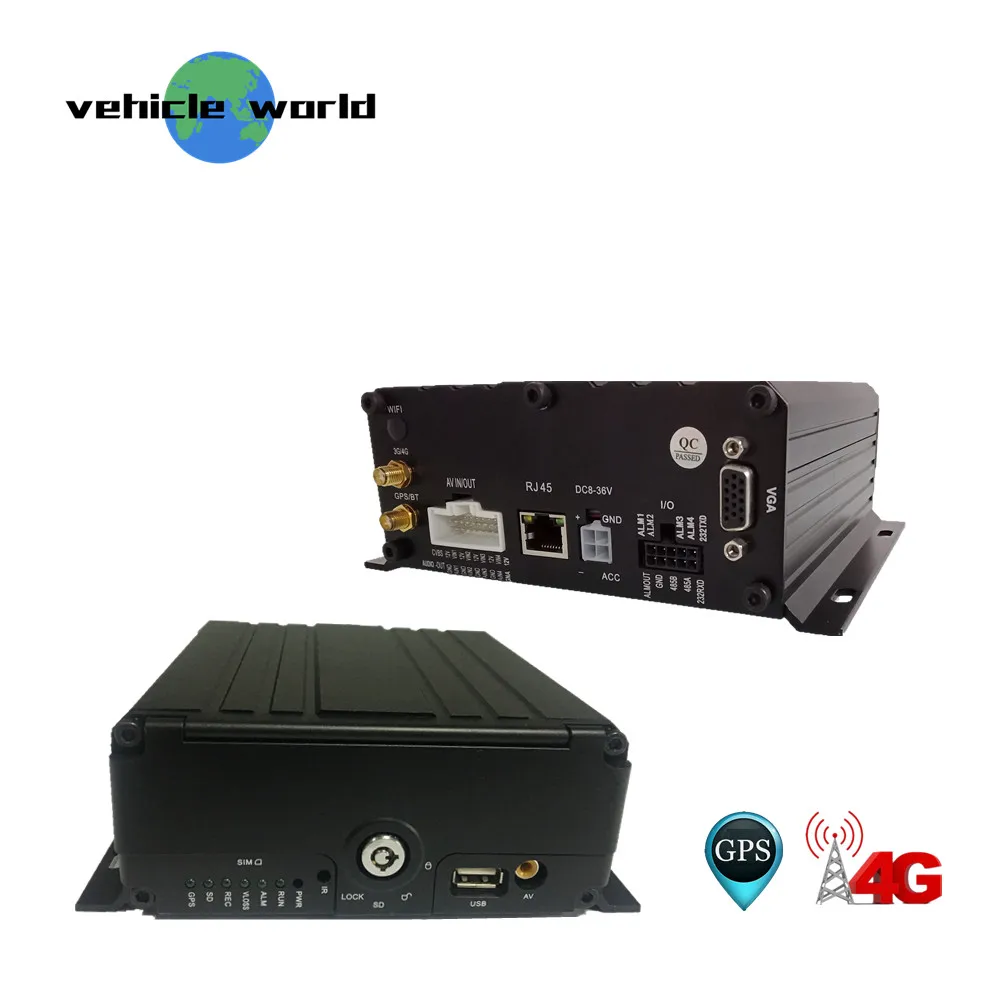 1.0MP AHD 720P 4Ch школьный автобус прицеп грузовик такси автомобиль HDD SD карта GPS 3G 4G