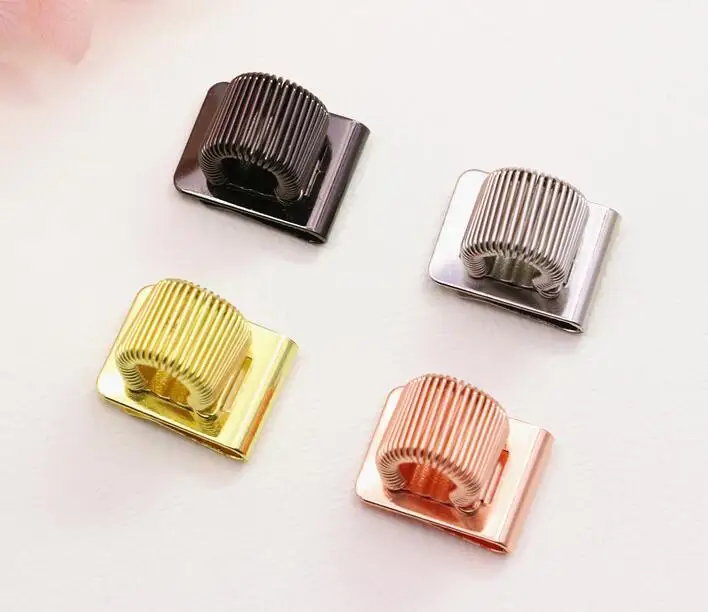 Зажим держатель для ручки из нержавеющей стали с пружинным карманным зажимом