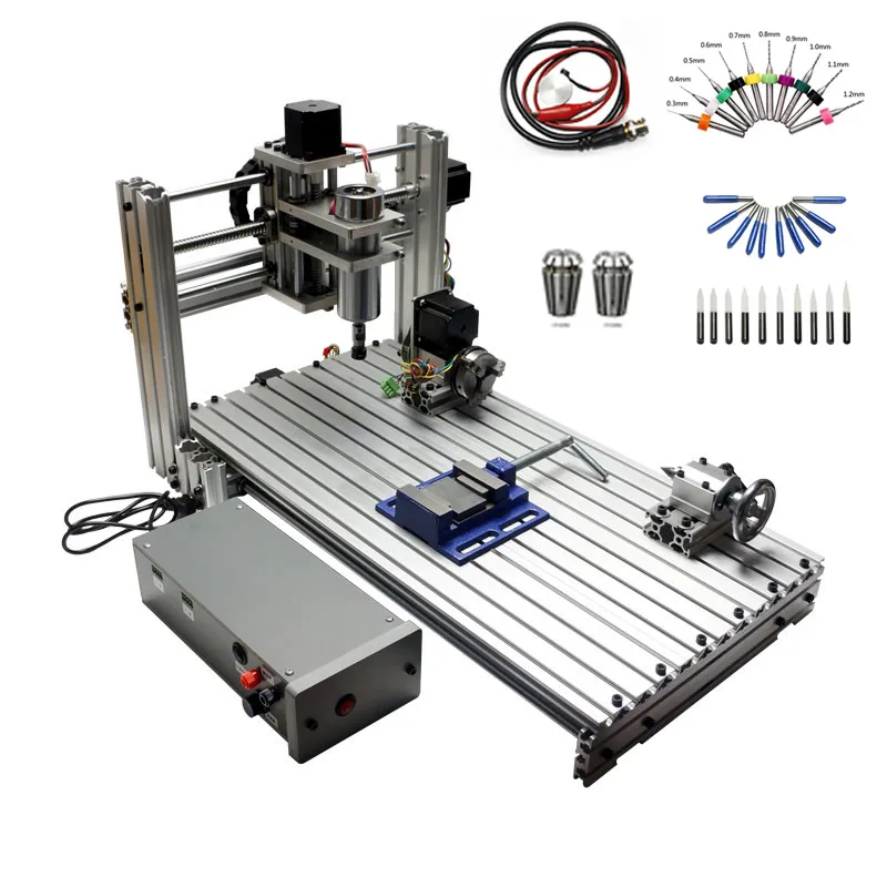 CNC milling machine DIY 6030 3060 MACH3 Control Diy Mini