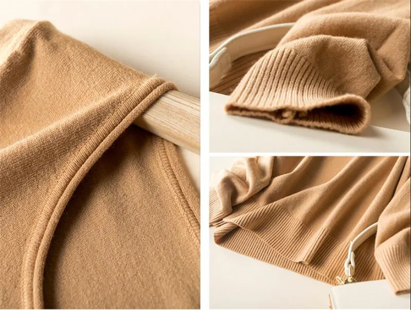 Женский вязаный джемпер GCAROL, яркий тонкий эластичный свитер с круглым вырезом из 30%-ной шерсти размеров S-2XL на осень и зиму