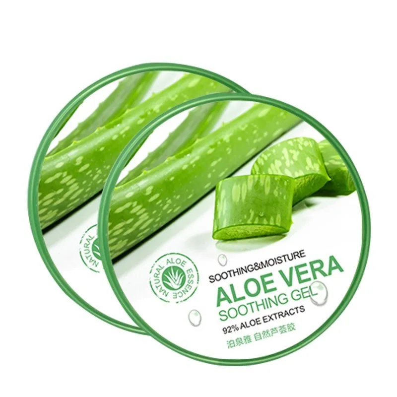 

2PCS BIOAQUA Natural Aloe Vera Smooth Gel Acne Treatment Face Cream For Hydrating Moisturizing Anti Aging Moist Repair After Sun