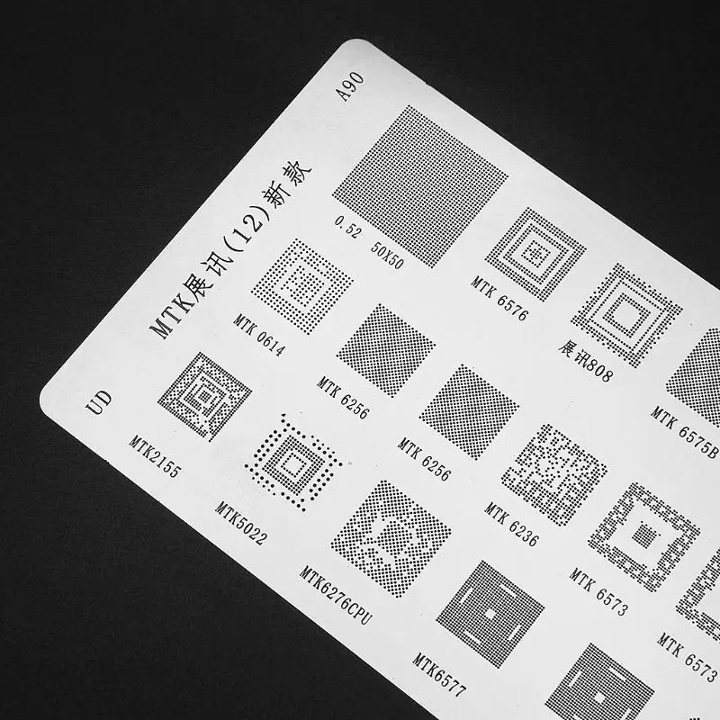 OOTDTY 3 шт. Высокое качество Универсальный BGA трафареты для MTK Samsung HTC Huawei Android