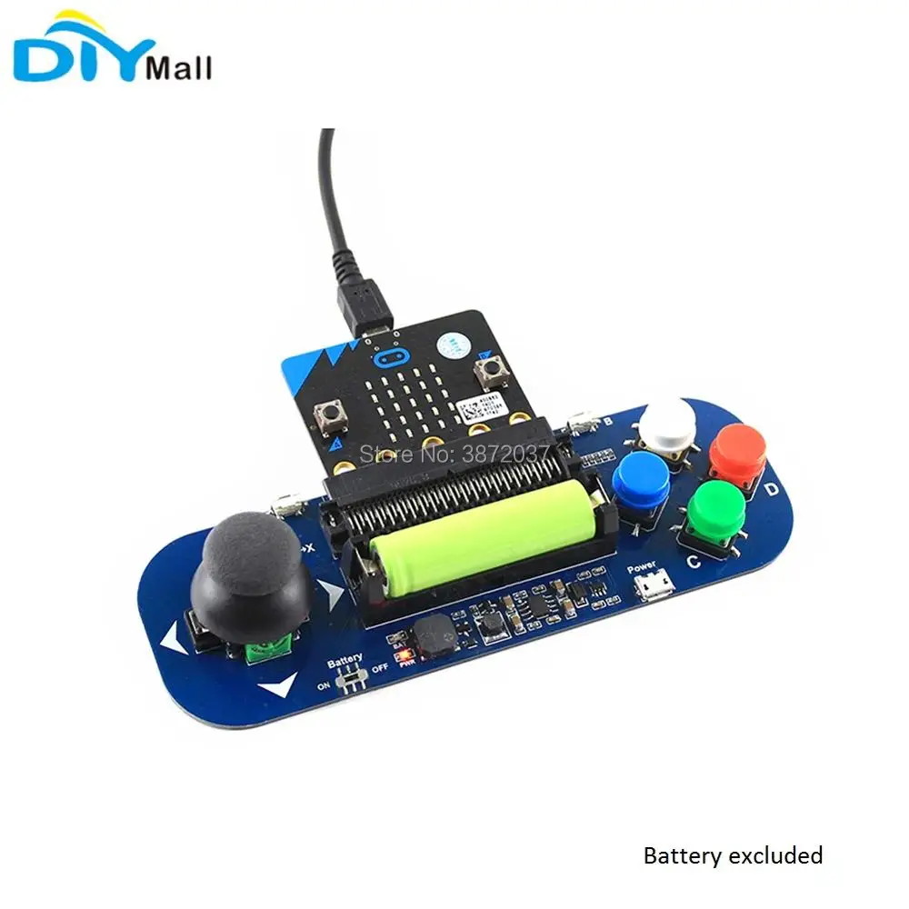 Плата с кнопкой расширения геймпада для Micro:bit Microbit|Модули умного дома| |