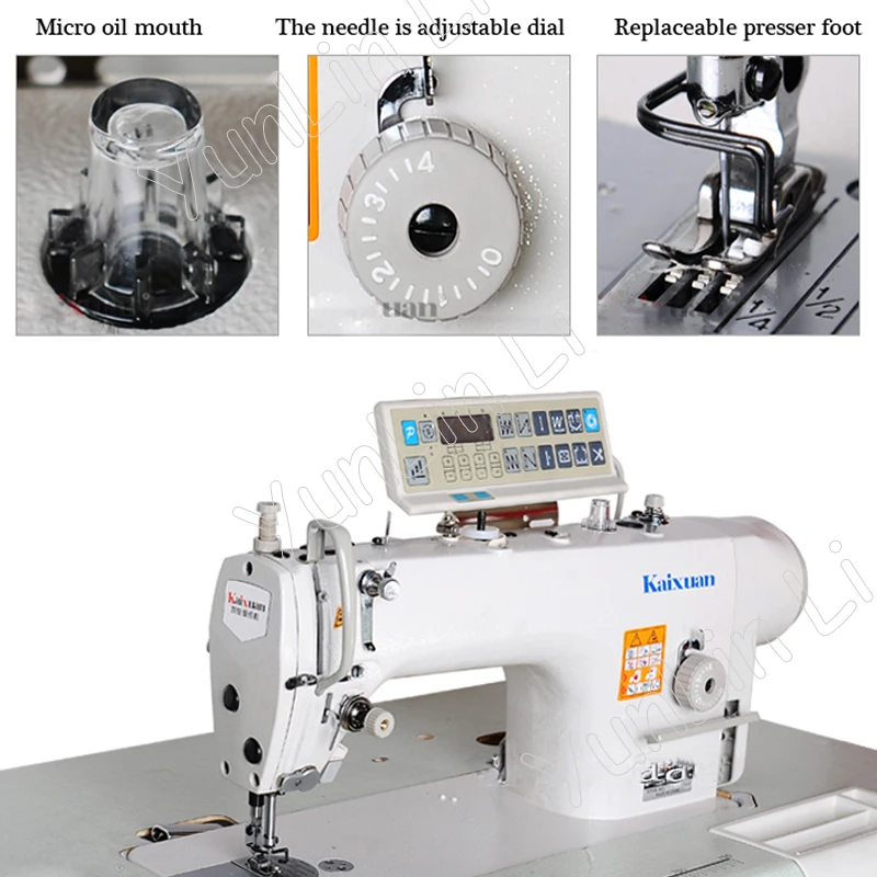 Прямой привод компьютерная швейная машина для швейной машины Автоматический триммер Промышленная швейная машина