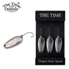 THETIME 2022 newer lures 3 pieces/box metal trout lures with snap hooks 3.5g 28mm small fishing spoon bait lure ► Photo 2/6