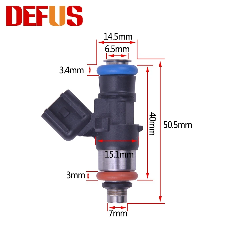 DEFUS набор из 8 шт 650cc/min абсолютно новый 0280158051 12576341 топливный инжектор 08 13 Corvette LC3 L99