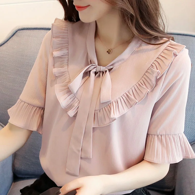 blouses 2019 chiffon blouse ladies tops 