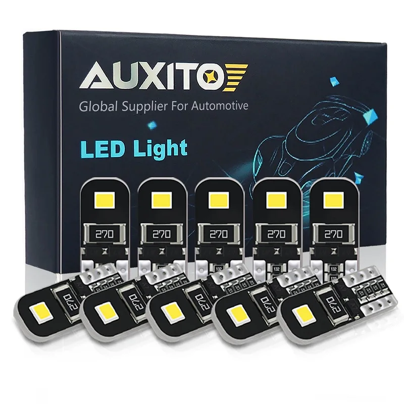 

10x W5W T10 LED Canbus Bulb for BMW Mini Cooper R56 R53 E90 E46 F20 F10 E39 Z4 Car Interior Dome Light Trunk Lamp Parking Lights