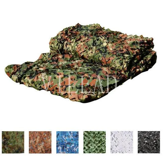 VILEAD 9 Colors 2M*4M Hunting Camouflage Netting Camo Net For Military Base Camping Boat Roof Military Shelter Beach Screen