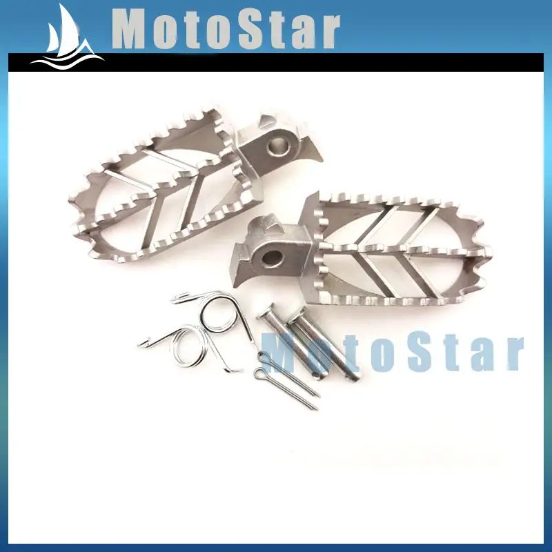 Подножки из нержавеющей стали для китайского питбайка внедорожника XR50 CRF50 CRF70 YCF