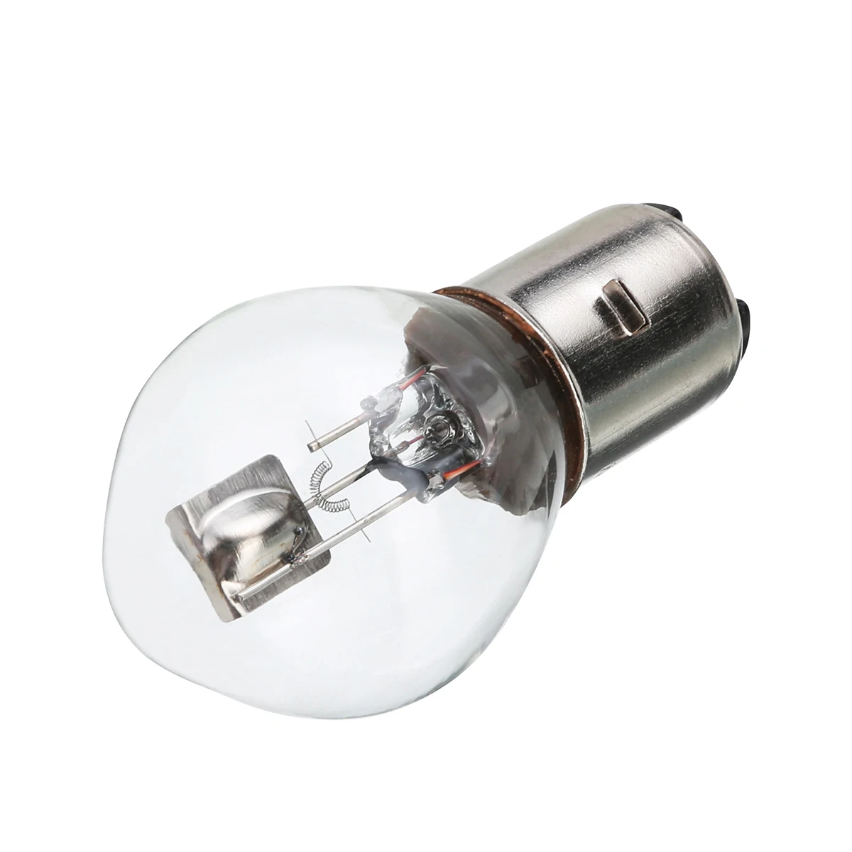 1pc 12V 35W 10A Motorcycle ATV Moped Scooter Headlight Bulb B35 BA20D Head Lamp Quartz Copper Wire Integrated Glass