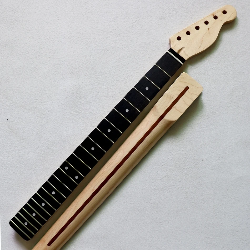 

DIY guitar parts Nitro finished Canadian maple TL guitar neck with rosewood fingerboard and 22 frets