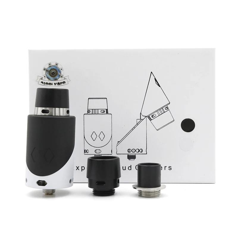 Оригинальный стальной атомайзер для вейпа EX RDA три типа капельных наконечников