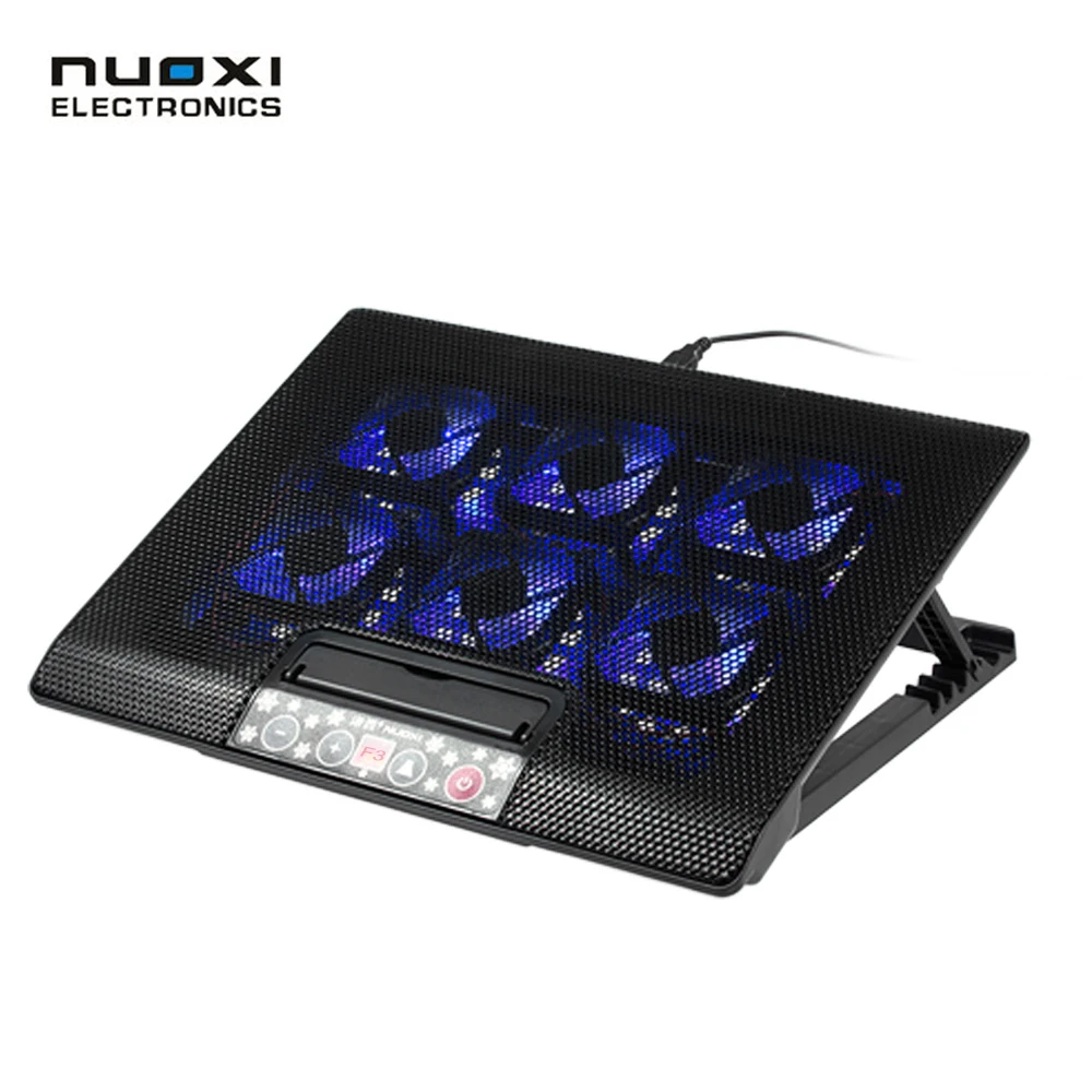 Buy NUOXI 12 17 inch Laptop cooling pad USB Laptop Cooler USB Fan With 6