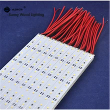 10 шт./партия 40 дюймов светодиодная жесткая лента, 12vdc 72led/m 14,4 Вт 2835 Светодиодная твердая лента, светодиодный светильник для шкафа с каналами