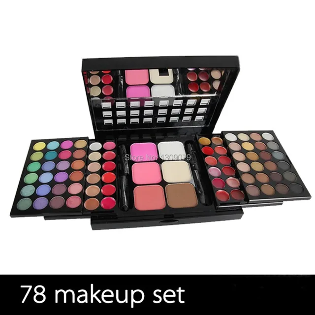 HOT/78 colors Full Professional Makeup Kit/Girls Makeup