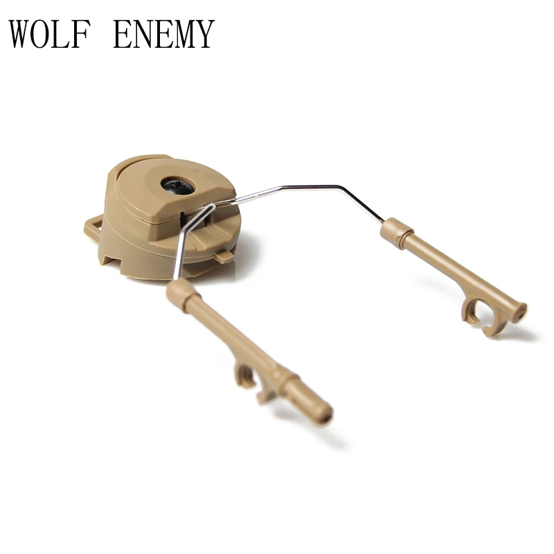 FAST Helmet Accessories RAIL ADAPTER SET Peltor Comtac Headset Ops-Core ARC Rail Adapter FOR C1 C2 C4 BD5672 | Спорт и развлечения