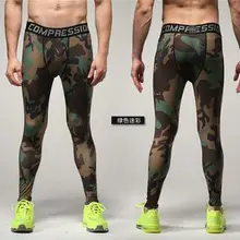 Bodytbuilding сжатия армейские камуфляжные брюки спортивные Леггинсы и колготки, модные повседневные мужские брюки фирменная одежда