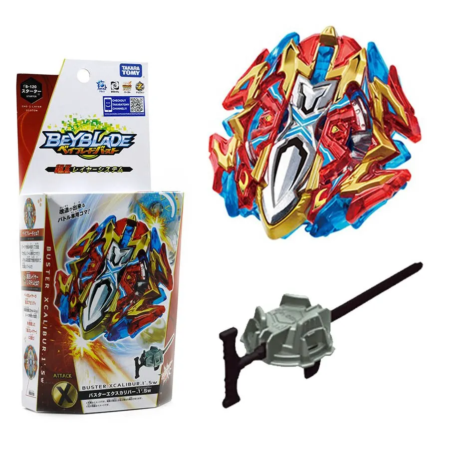 Tomy Beyblade Burst B-123 B-124 B-122 стартер Spriggan Реквием. 0.Zt - Цвет: B120